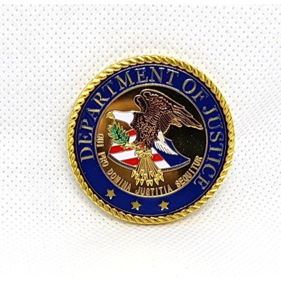 DOJ United States DEPARTMENT OF JUSTICE FBI Qui Pro Domino Justitia Sequitur Cha - Picture 14 of 16